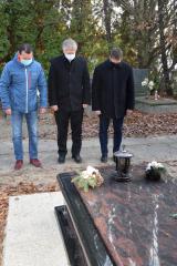 A Magyar Labdarúgó Szövetség is támogatta Szepesi Gusztáv olimpiai bajnok sírhelyének felújítását
