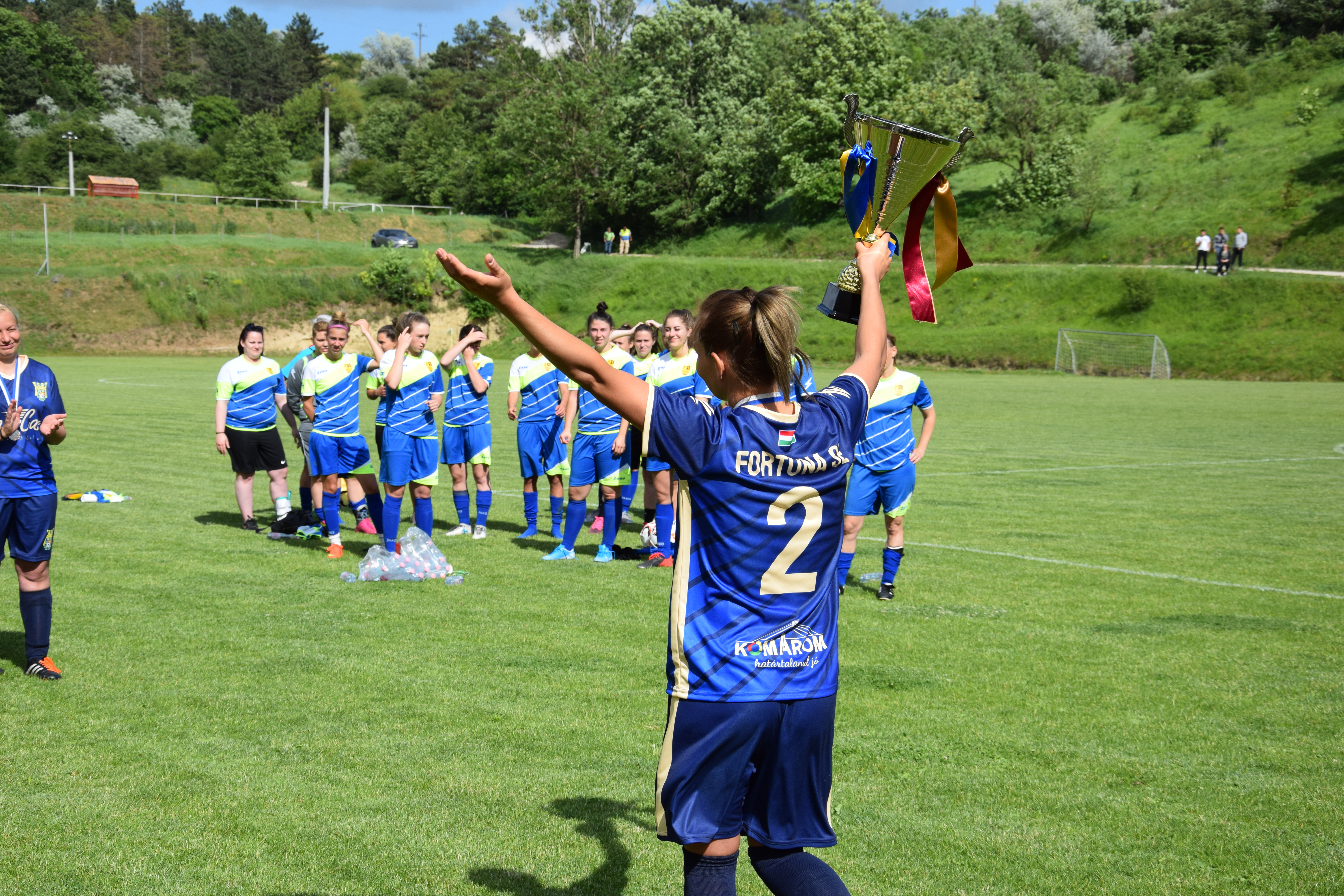 A Környe SE nyerte a női megyei kupadöntőt