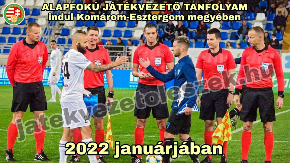 Alapfokú játékvezetői tanfolyam indul!