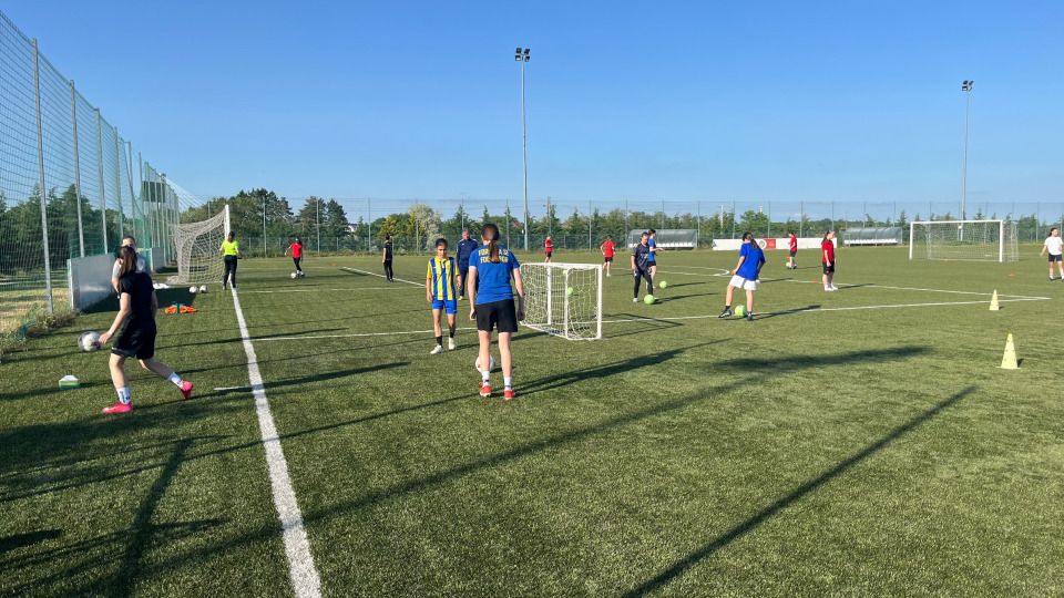 U14 lány területi válogatott edzést tartottak Koppánymonostoron