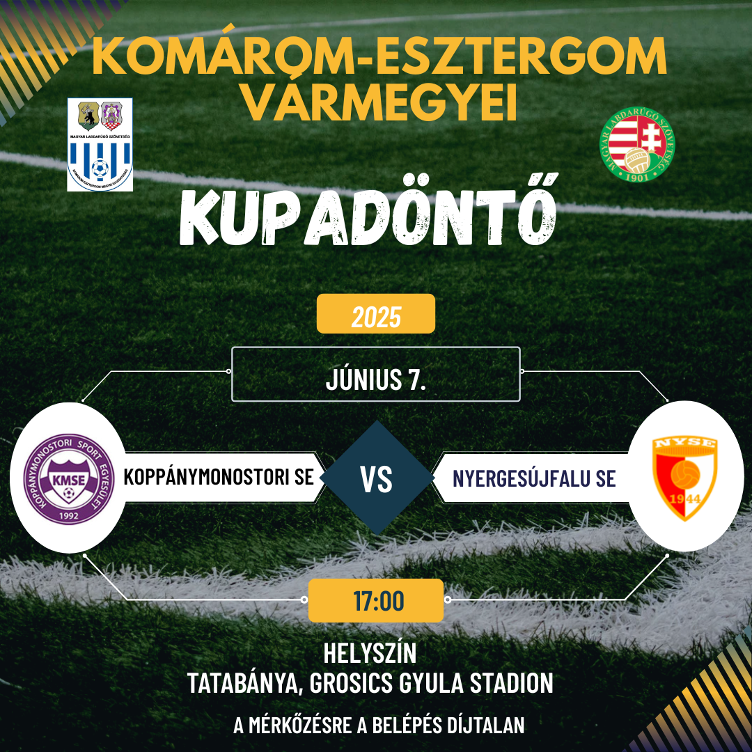 Vármegyei Kupa döntő